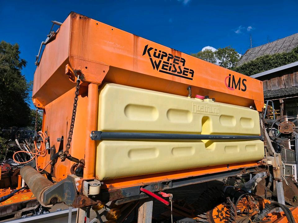 Küpper-Weisser IMSSN E29050WFA Salzstreuer Salzsilo Streuaufsatz für LKW 5m3 - Машина за разпръскване на сол/ Пясък: снимка 1 Küpper-Weisser IMSSN E29050WFA Salzstreuer Salzsilo Streuaufsatz für LKW 5m3 - Машина за разпръскване на сол/ Пясък: снимка 1