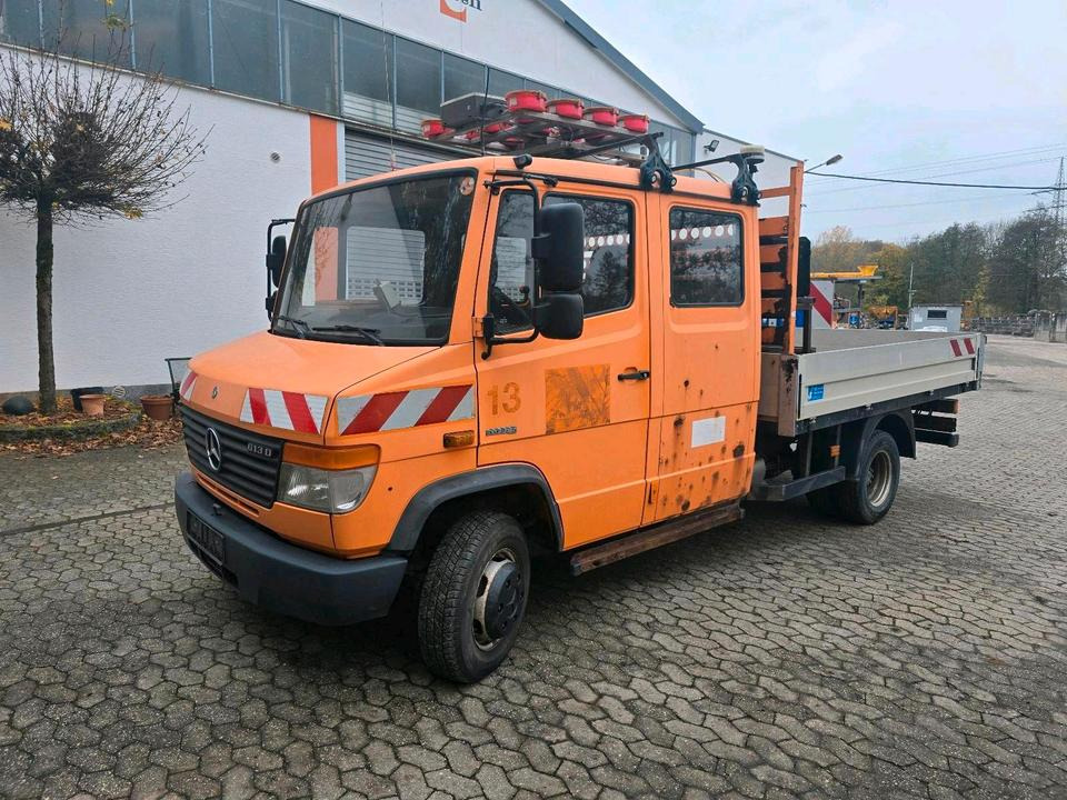 Бордови камион Mercedes-Benz Vario 613D Bluetec 5 Pritsche Doka LKW: снимка 6