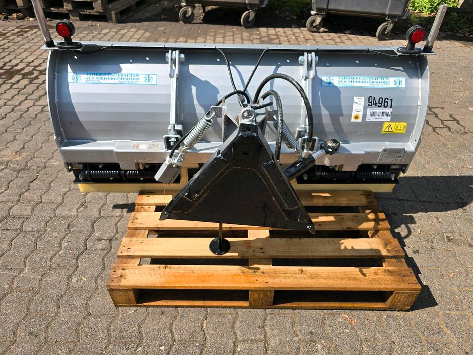 Гребло за сняг NEUWARE KIF Schneepflug CM 1600 Schneeschieber Schneeschild Winterdienst Räumschild passend für Multicar Kramer Iseki Kubota Kleintraktor: снимка 9