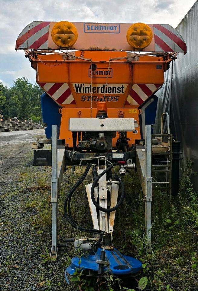 Schmidt Stratos S80 8m3 Salzstreuer Salzsilo Aufbaustreuer LKW Winterdienst Küpper-Weisser - Машина за разпръскване на сол/ Пясък: снимка 3 Schmidt Stratos S80 8m3 Salzstreuer Salzsilo Aufbaustreuer LKW Winterdienst Küpper-Weisser - Машина за разпръскване на сол/ Пясък: снимка 3