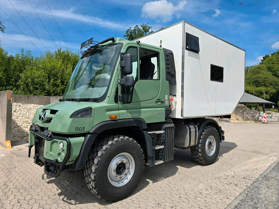 Unimog U 318 Wohnmobil Expeditionsfahrzeug euro 6 Blue tec UGE UGN Leerkabine U318 EAS Mercedes-Benz - Кемпер ван: снимка 1 Unimog U 318 Wohnmobil Expeditionsfahrzeug euro 6 Blue tec UGE UGN Leerkabine U318 EAS Mercedes-Benz - Кемпер ван: снимка 1