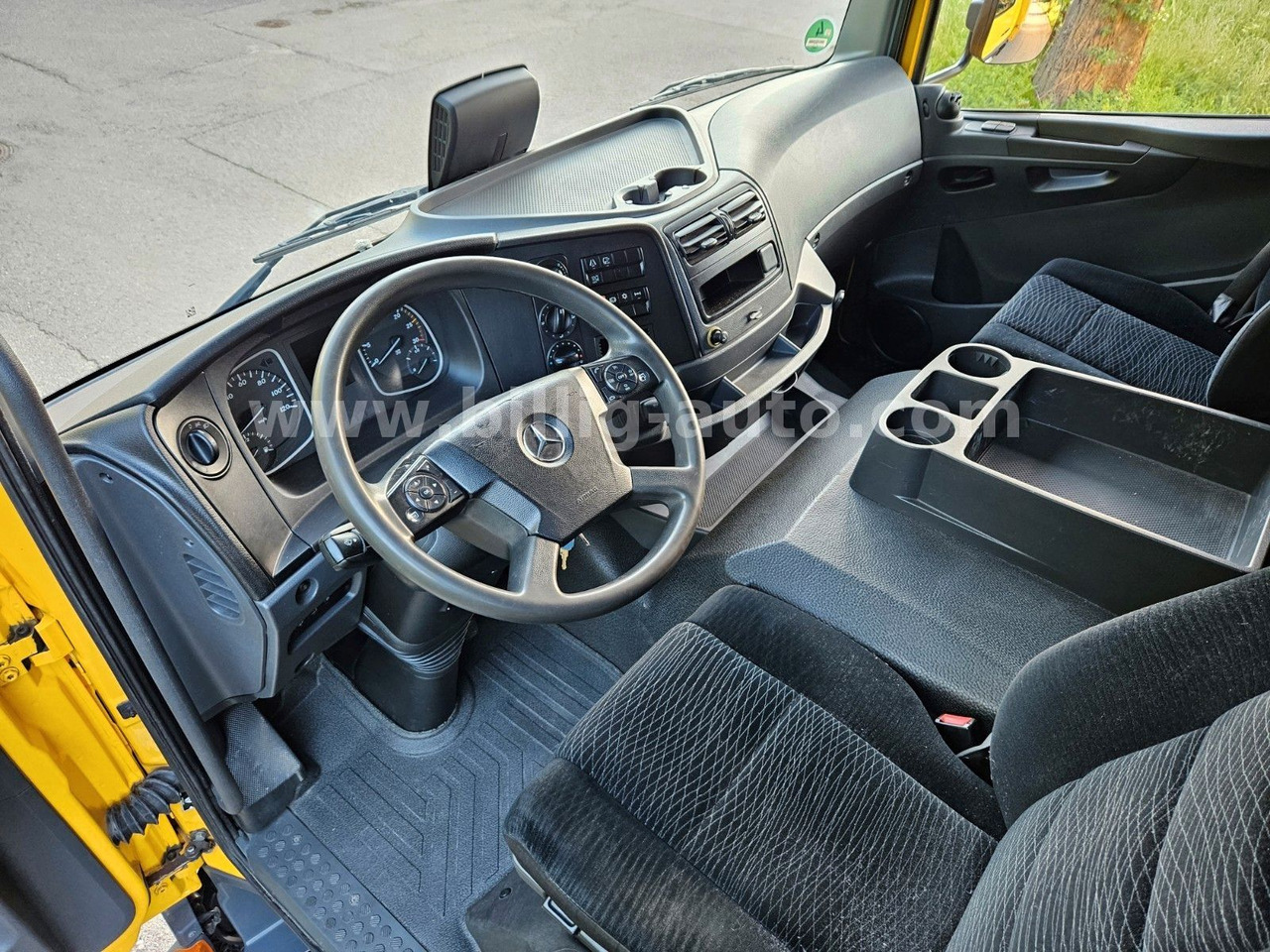 Камион с брезент Mercedes-Benz Atego 1327 L * BREMS/SPUR-ASS*DIFF.*LBW*AHK*7.2m: снимка 8