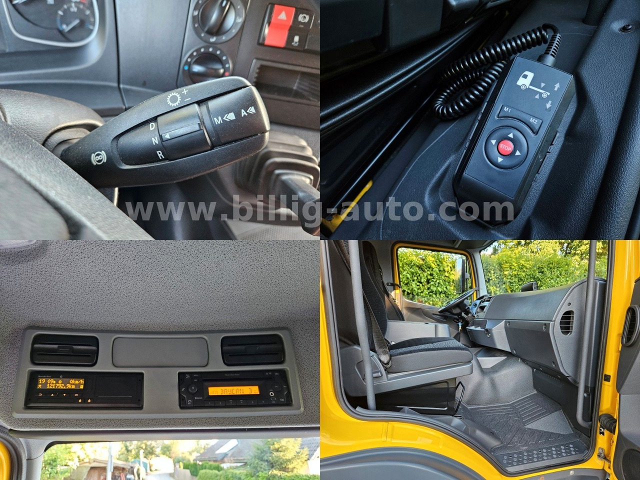 Камион с брезент Mercedes-Benz Atego 1327 L * BREMS/SPUR-ASS*DIFF.*LBW*AHK*7.2m: снимка 13