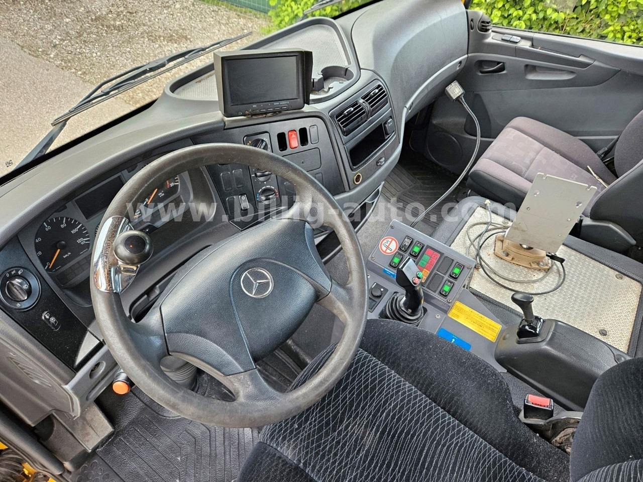 Контейнеровоз/ Сменна каросерия камион Mercedes-Benz Kamag * WBH 25 * Wiesel * Umsetzer * Sattelkupp.: снимка 10