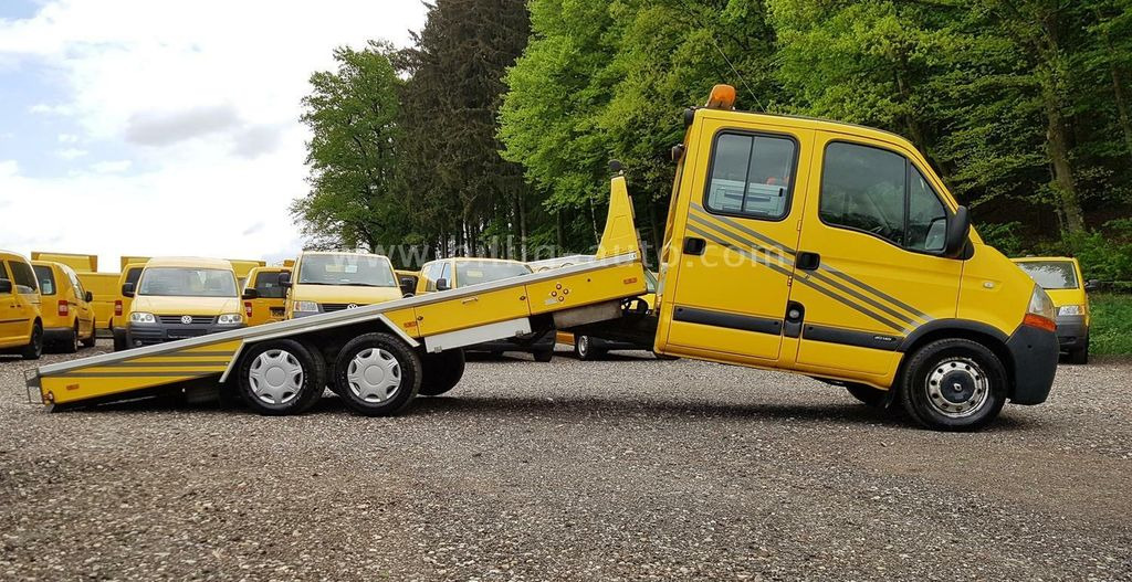 Renault Algema Renault Master 3.0 DCI Doka Blitzlader Algema - Автовоз камион, Лекотоварен автомобил: снимка 2 Renault Algema Renault Master 3.0 DCI Doka Blitzlader Algema - Автовоз камион, Лекотоварен автомобил: снимка 2