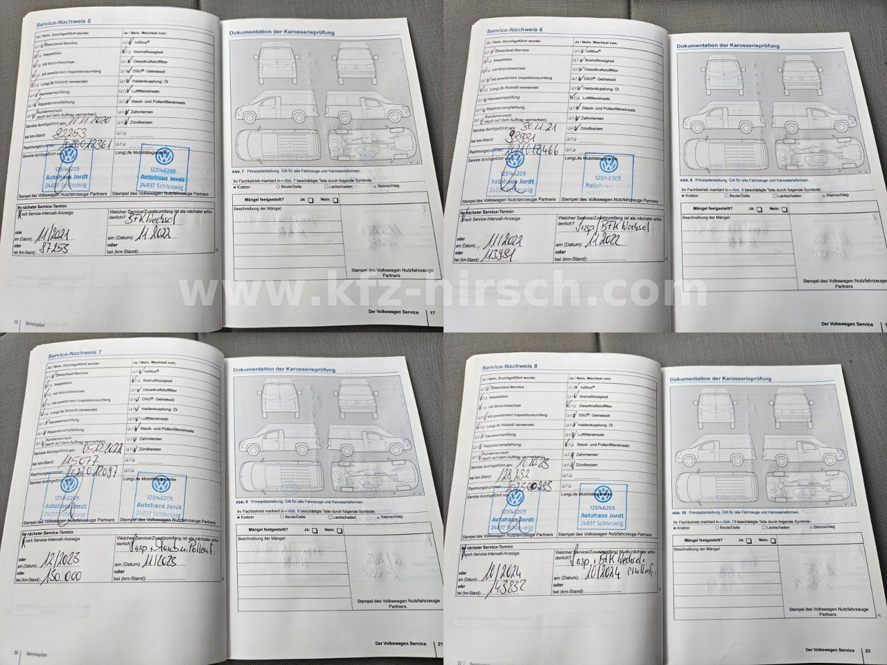 Пътнически бус Volkswagen T6 Transporter 2.0TDI 2xSchiebetüre Werkstattgf.: снимка 11
