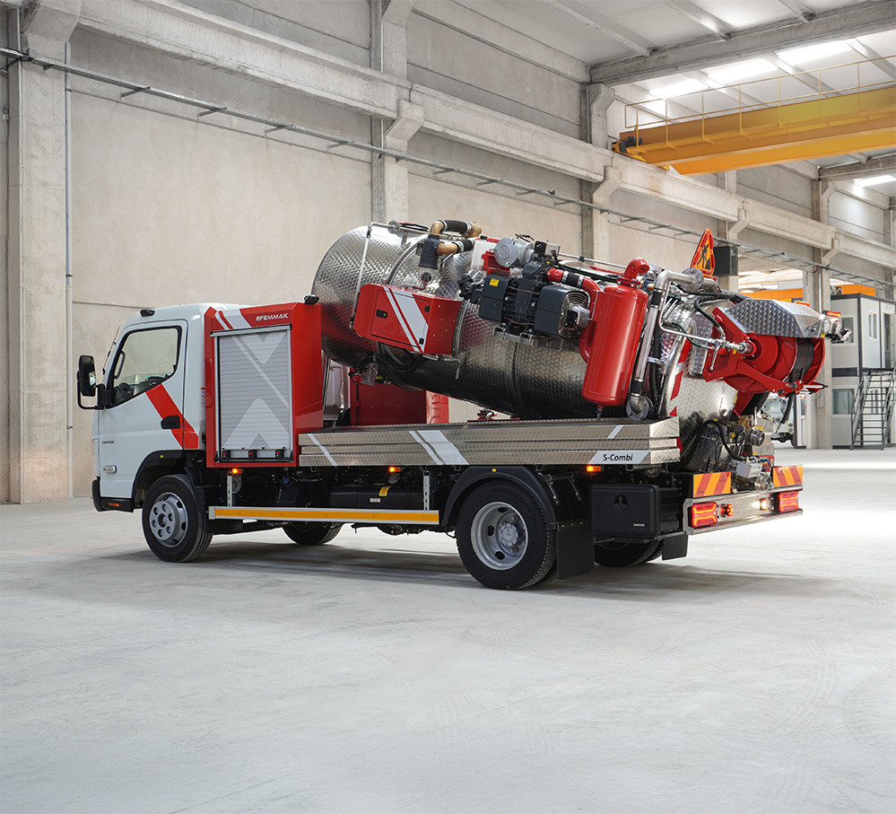 EFEMMAK S-Combi Combined Sewer Jetting And Vacuum Vehicle - Каналопочистваща машина: снимка 5 EFEMMAK S-Combi Combined Sewer Jetting And Vacuum Vehicle - Каналопочистваща машина: снимка 5