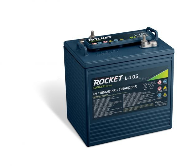 Akumulator trakcyjny 6V 225Ah - Акумулатор за Работна площадка: снимка 2 Akumulator trakcyjny 6V 225Ah - Акумулатор за Работна площадка: снимка 2