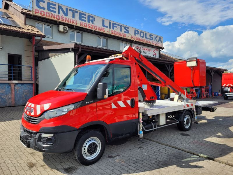 Iveco Iveco Daily 35S12 podnośnik koszowy 16 m GSR E169TR - Автовишка: снимка 1 Iveco Iveco Daily 35S12 podnośnik koszowy 16 m GSR E169TR - Автовишка: снимка 1