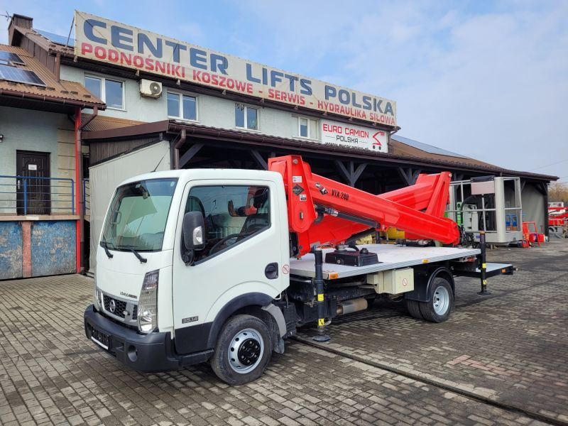 Nissan Cabstar NT400 podnośnik koszowy 24 m Versalift VTX-240 - Автовишка: снимка 1 Nissan Cabstar NT400 podnośnik koszowy 24 m Versalift VTX-240 - Автовишка: снимка 1