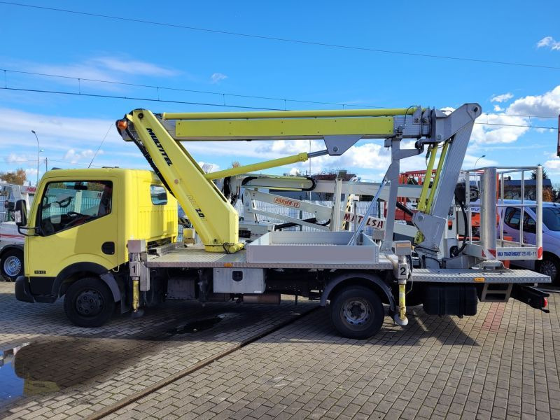 Nissan Cabstar podnośnik koszowy 20 m Multitel MJ201 - Автовишка: снимка 1 Nissan Cabstar podnośnik koszowy 20 m Multitel MJ201 - Автовишка: снимка 1