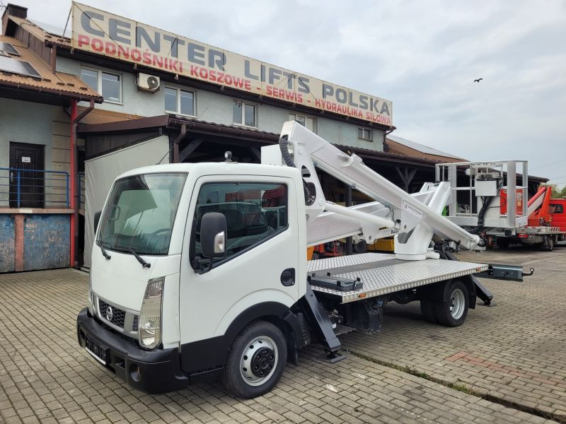 Nissan Nissan Cabstar NT400 podnośnik koszowy 20 m Multitel HX195 - Автовишка: снимка 1 Nissan Nissan Cabstar NT400 podnośnik koszowy 20 m Multitel HX195 - Автовишка: снимка 1
