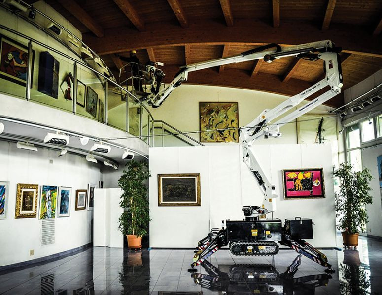 Oil&Steel Octopus 14 podnośnik koszowy na gąsienicach 14 m - Вишка тип паяк: снимка 2 Oil&Steel Octopus 14 podnośnik koszowy na gąsienicach 14 m - Вишка тип паяк: снимка 2