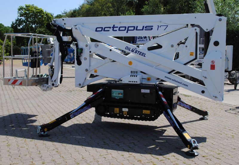 Oil&Steel Octopus 17 podnośnik koszowy na gąsienicach 17 m - Вишка тип паяк: снимка 1 Oil&Steel Octopus 17 podnośnik koszowy na gąsienicach 17 m - Вишка тип паяк: снимка 1