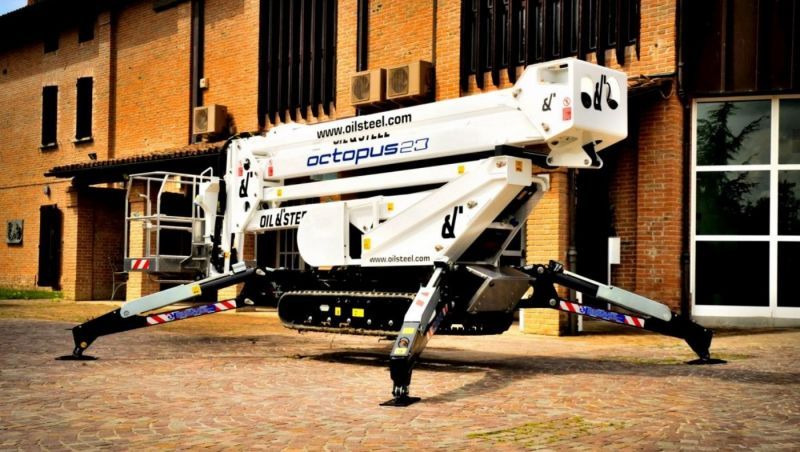Oil&Steel Octopus 23 nowy podnośnik koszowy na gąsienicach 23 m - Вишка тип паяк: снимка 5 Oil&Steel Octopus 23 nowy podnośnik koszowy na gąsienicach 23 m - Вишка тип паяк: снимка 5