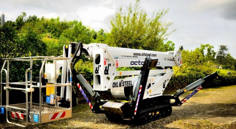 Oil&Steel Octopus 23 nowy podnośnik koszowy na gąsienicach 23 m - Вишка тип паяк: снимка 3 Oil&Steel Octopus 23 nowy podnośnik koszowy na gąsienicach 23 m - Вишка тип паяк: снимка 3