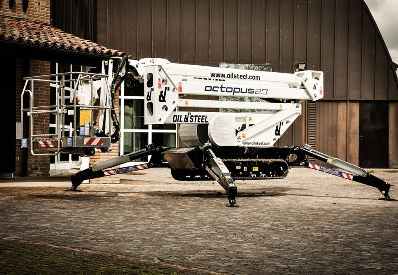 Oil&Steel Octopus 23 nowy podnośnik koszowy na gąsienicach 23 m - Вишка тип паяк: снимка 4 Oil&Steel Octopus 23 nowy podnośnik koszowy na gąsienicach 23 m - Вишка тип паяк: снимка 4