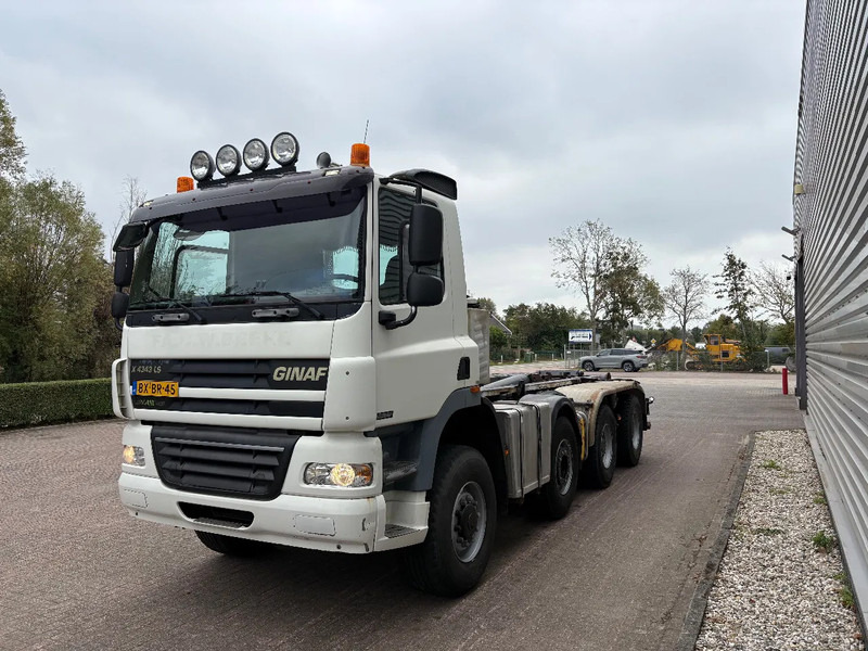 Ginaf X 4343 TS 8x6 / 35 TON VDL systeem / HANDGESCHAKELD / APK - TUV JULI 2026 / - Мултилифт с кука камион: снимка 2 Ginaf X 4343 TS 8x6 / 35 TON VDL systeem / HANDGESCHAKELD / APK - TUV JULI 2026 / - Мултилифт с кука камион: снимка 2
