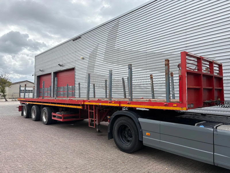 Nooteboom OVB - 48VV / 2x uitschuifbaar 2855cm / BPW ASSEN / 3x hydraulisch gestuurd / APK - TUV OKTOBER 2025 / - Бордово полуремарке/ Платформа: снимка 1 Nooteboom OVB - 48VV / 2x uitschuifbaar 2855cm / BPW ASSEN / 3x hydraulisch gestuurd / APK - TUV OKTOBER 2025 / - Бордово полуремарке/ Платформа: снимка 1
