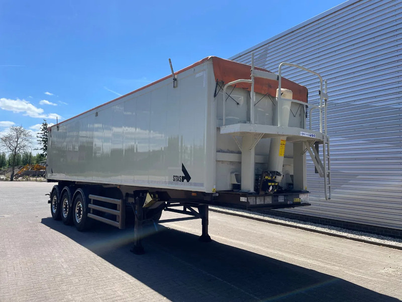 Stas 300 CX / FULL ALUMINIUM / 48M3 / APK - TUV NOVEMBER 2025 / SAF AXLES / DICS BRAKES / RVS FLOOR / - Самосвал полуремарке: снимка 1 Stas 300 CX / FULL ALUMINIUM / 48M3 / APK - TUV NOVEMBER 2025 / SAF AXLES / DICS BRAKES / RVS FLOOR / - Самосвал полуремарке: снимка 1