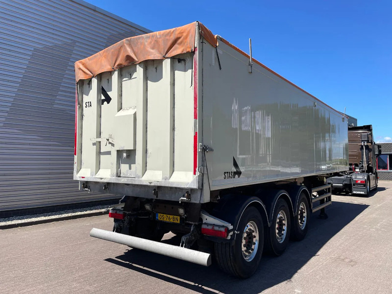 Stas 300 CX / FULL ALUMINIUM / 48M3 / APK - TUV NOVEMBER 2025 / SAF AXLES / DICS BRAKES / RVS FLOOR / - Самосвал полуремарке: снимка 4 Stas 300 CX / FULL ALUMINIUM / 48M3 / APK - TUV NOVEMBER 2025 / SAF AXLES / DICS BRAKES / RVS FLOOR / - Самосвал полуремарке: снимка 4