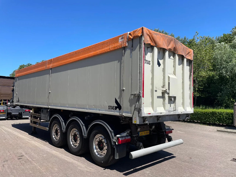 Stas 300 CX / FULL ALUMINIUM / 48M3 / APK - TUV NOVEMBER 2025 / SAF AXLES / DICS BRAKES / RVS FLOOR / - Самосвал полуремарке: снимка 3 Stas 300 CX / FULL ALUMINIUM / 48M3 / APK - TUV NOVEMBER 2025 / SAF AXLES / DICS BRAKES / RVS FLOOR / - Самосвал полуремарке: снимка 3