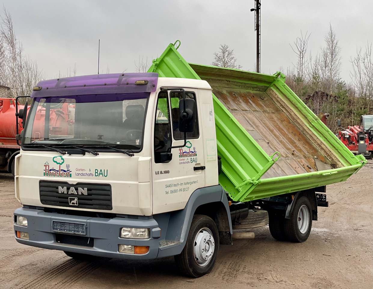 MAN LE - Самосвал камион: снимка 3 MAN LE - Самосвал камион: снимка 3