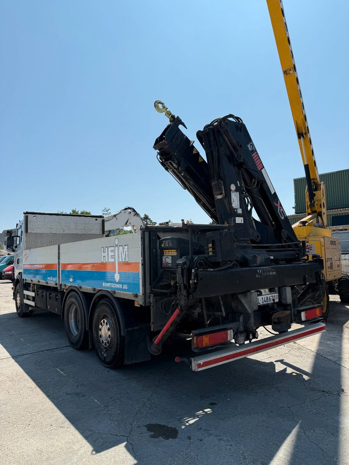 Scania G440 Brücke mit Ladekran - Бордови камион, Камион с кран: снимка 3 Scania G440 Brücke mit Ladekran - Бордови камион, Камион с кран: снимка 3