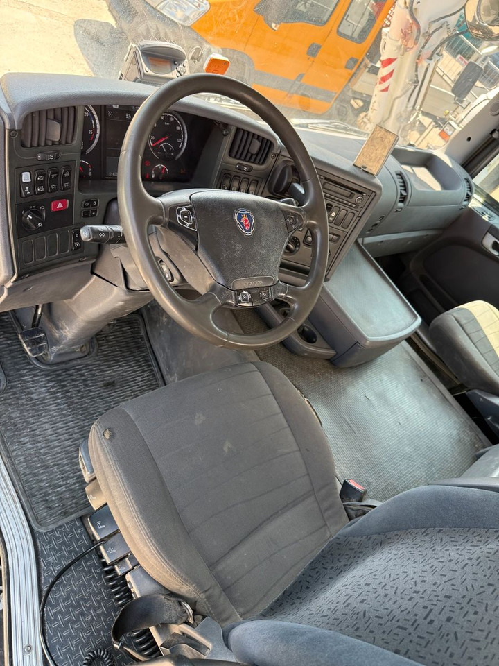 Scania G440 Brücke mit Ladekran - Бордови камион, Камион с кран: снимка 5 Scania G440 Brücke mit Ladekran - Бордови камион, Камион с кран: снимка 5