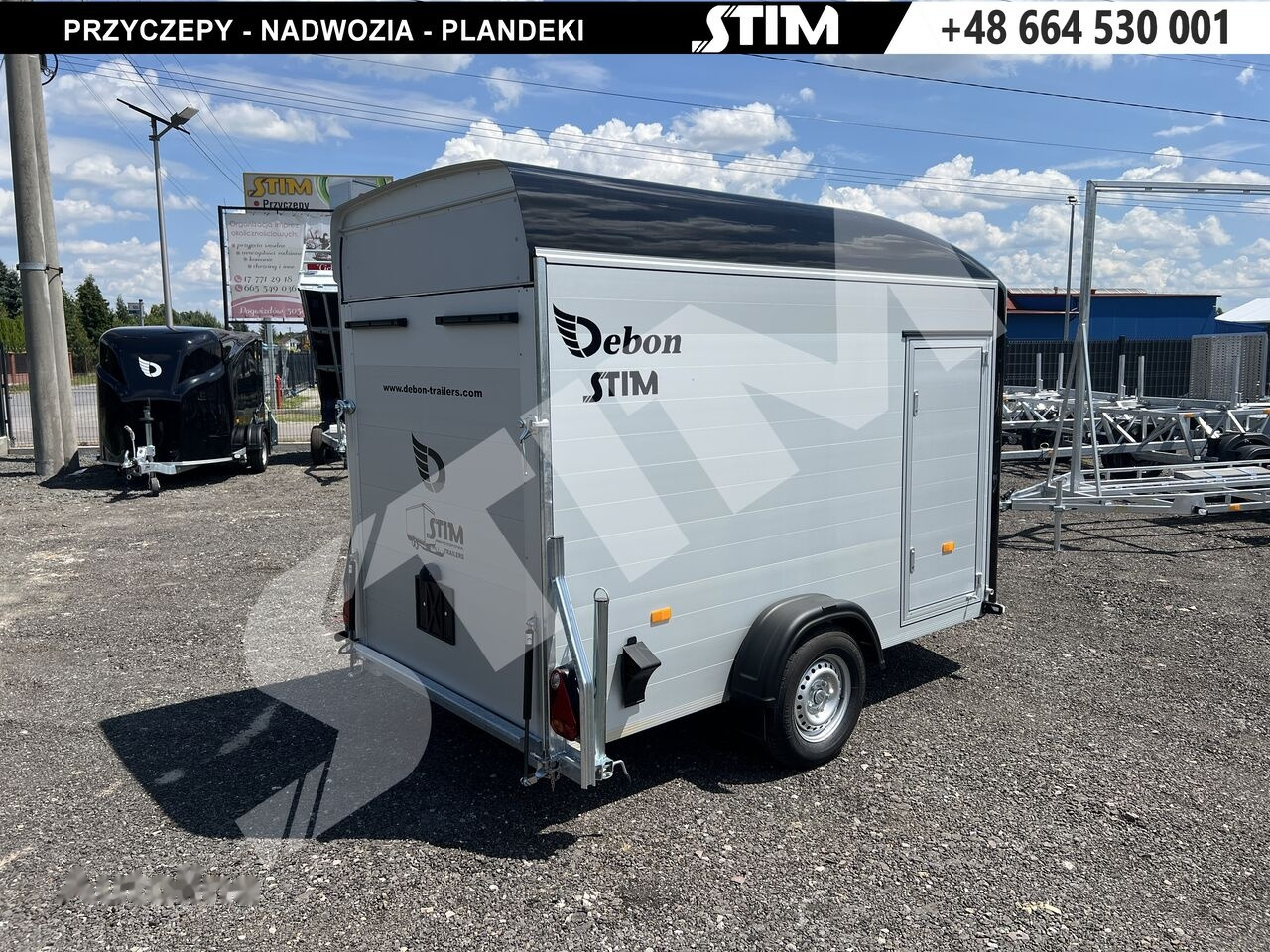 Cheval Liberté C300 - Затворена каросерия ремарке: снимка 3 Cheval Liberté C300 - Затворена каросерия ремарке: снимка 3