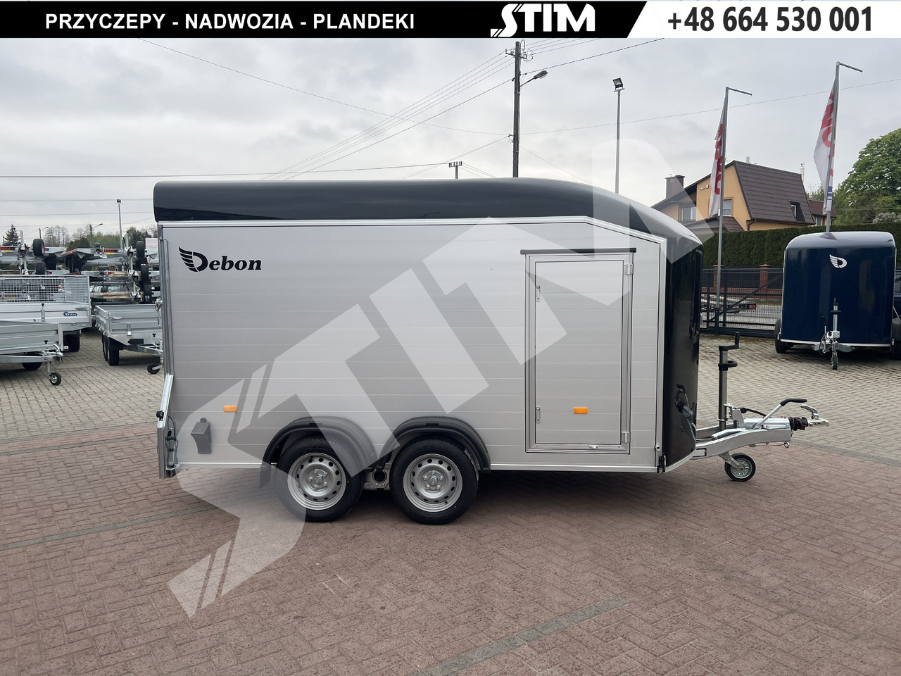 Cheval Liberté C700 - Затворена каросерия ремарке: снимка 5 Cheval Liberté C700 - Затворена каросерия ремарке: снимка 5