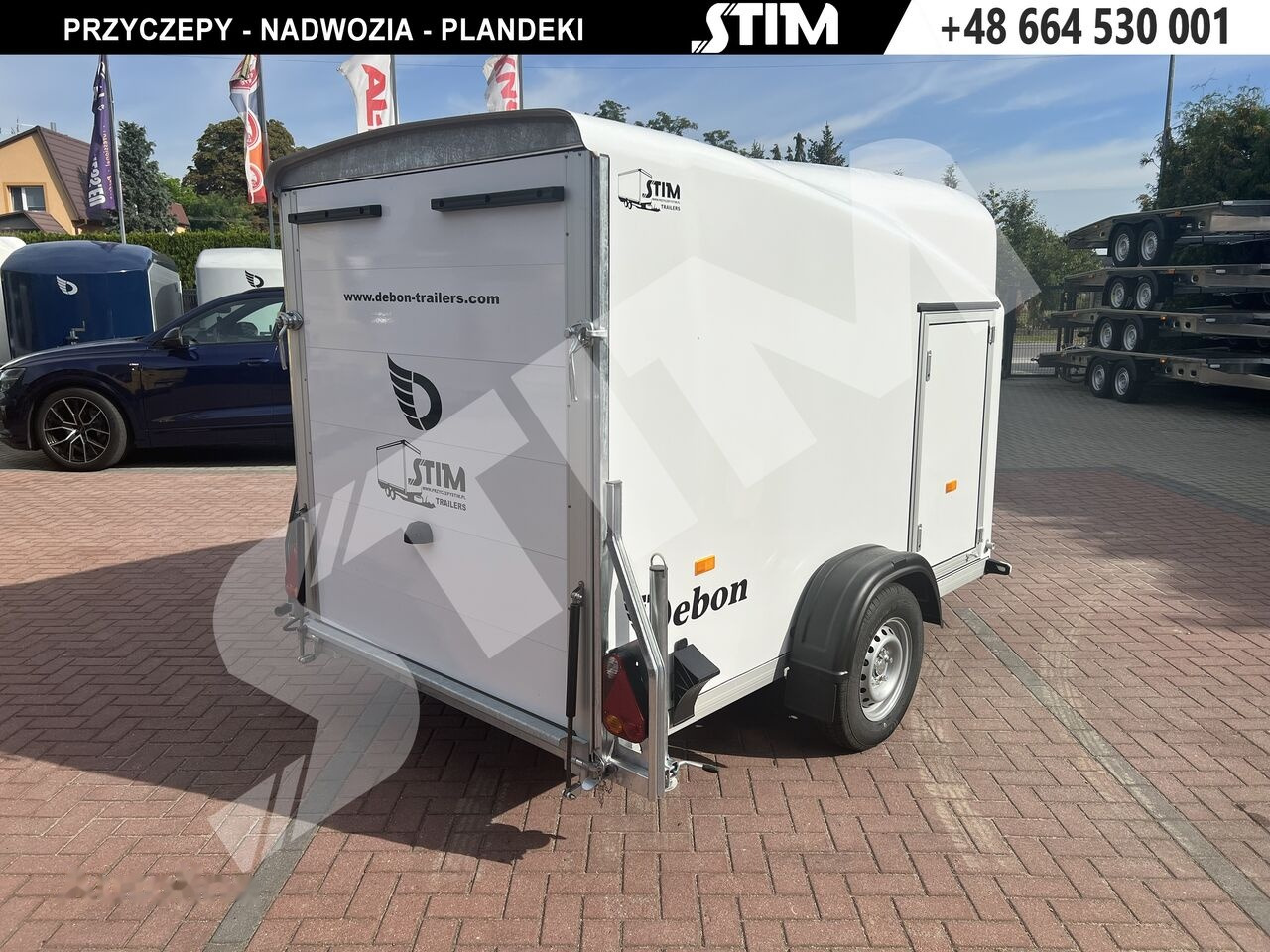 Cheval Liberté Cargo + drzwi boczne - Затворена каросерия ремарке: снимка 5 Cheval Liberté Cargo + drzwi boczne - Затворена каросерия ремарке: снимка 5
