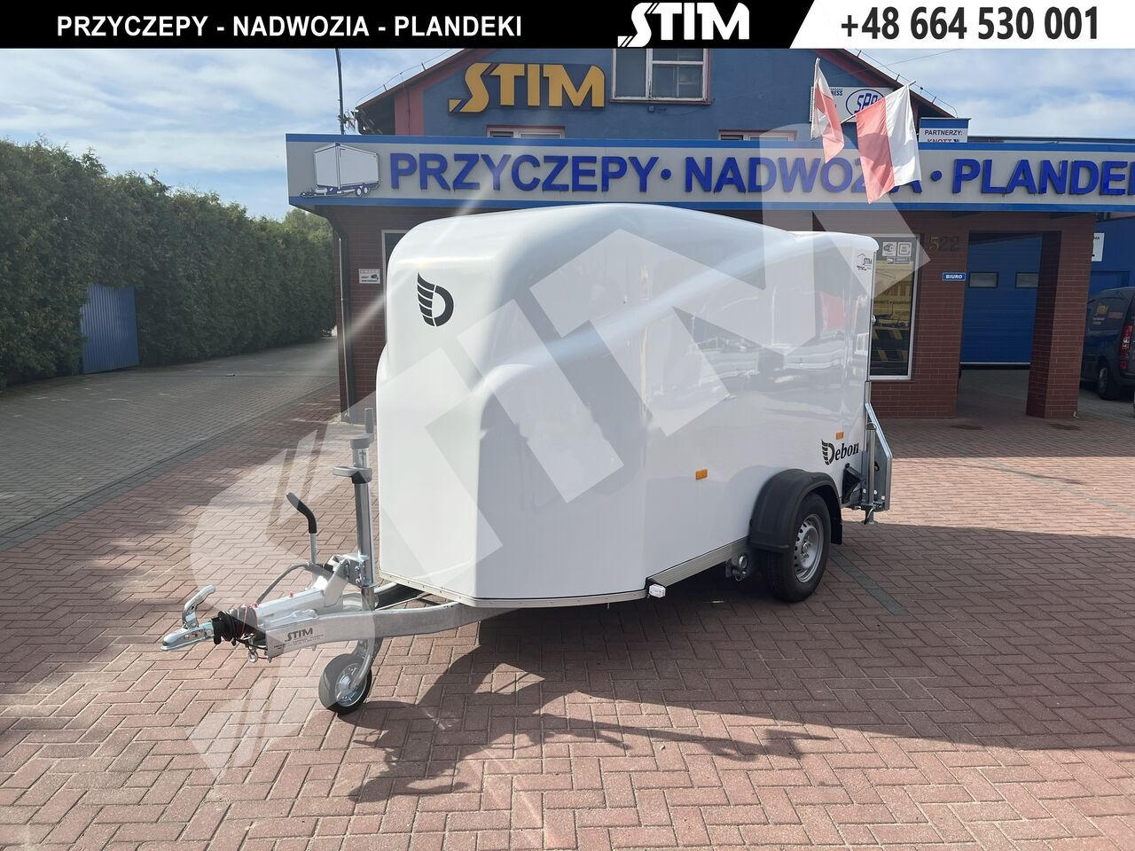 Cheval Liberté Cargo + drzwi boczne - Затворена каросерия ремарке: снимка 2 Cheval Liberté Cargo + drzwi boczne - Затворена каросерия ремарке: снимка 2