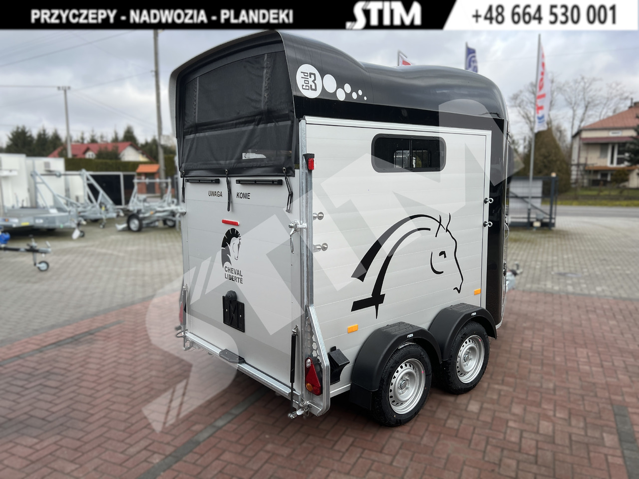 Cheval Liberté GOLD III + siodlarnia - Ремарке за коне: снимка 2 Cheval Liberté GOLD III + siodlarnia - Ремарке за коне: снимка 2
