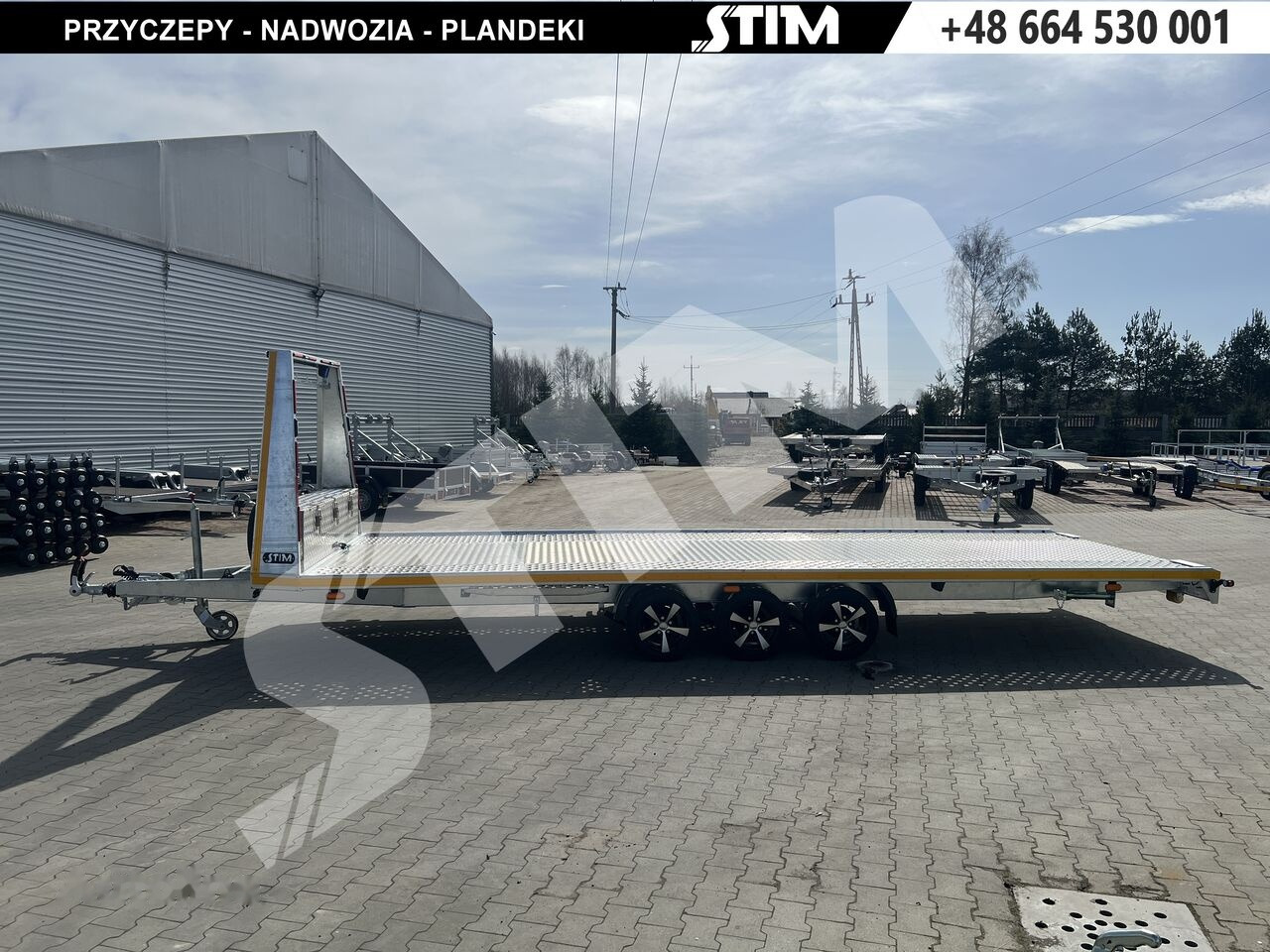 Stim L-23 - Автовоз ремарке: снимка 3 Stim L-23 - Автовоз ремарке: снимка 3
