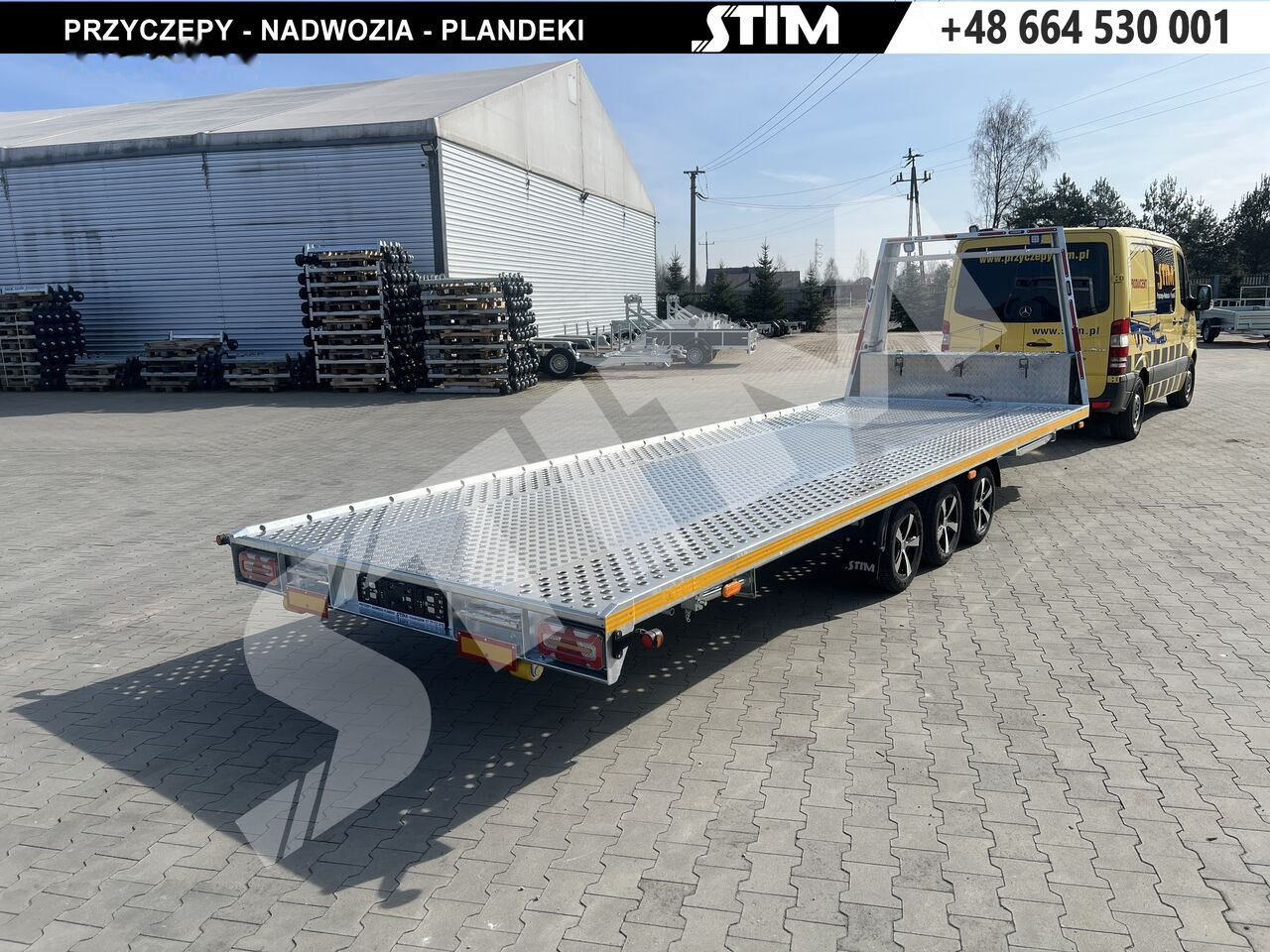 Stim L-23 - Автовоз ремарке: снимка 5 Stim L-23 - Автовоз ремарке: снимка 5