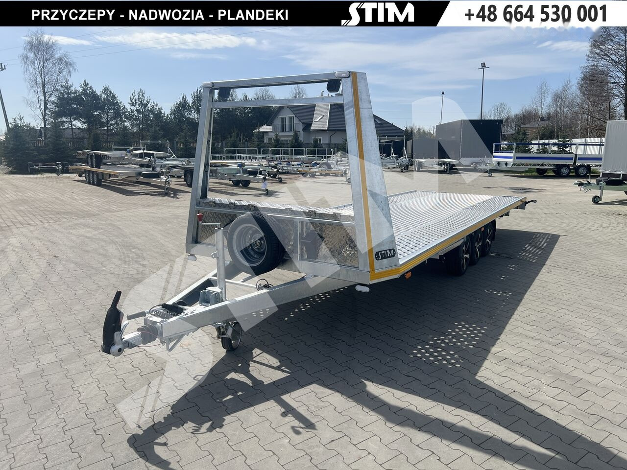 Stim L-23 - Автовоз ремарке: снимка 2 Stim L-23 - Автовоз ремарке: снимка 2