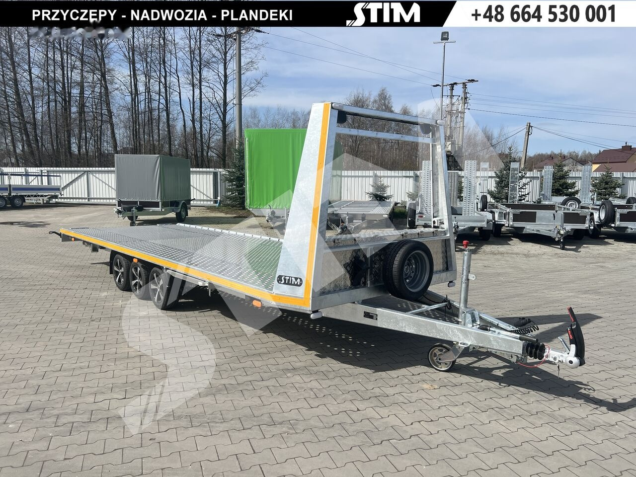 Stim L-23 - Автовоз ремарке: снимка 1 Stim L-23 - Автовоз ремарке: снимка 1