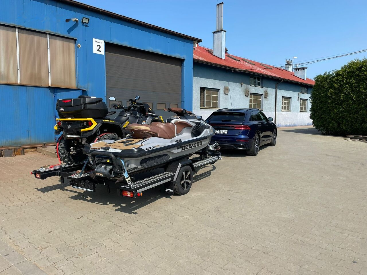 Stim L21-SWQ/1300 vr. B 2x skuter lub 2 x quad lub skuter i quad - Колесар за лодка: снимка 3 Stim L21-SWQ/1300 vr. B 2x skuter lub 2 x quad lub skuter i quad - Колесар за лодка: снимка 3