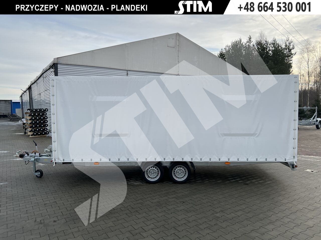 Нови Автовоз ремарке Stim L22/PP-TP/55-35S: снимка 6