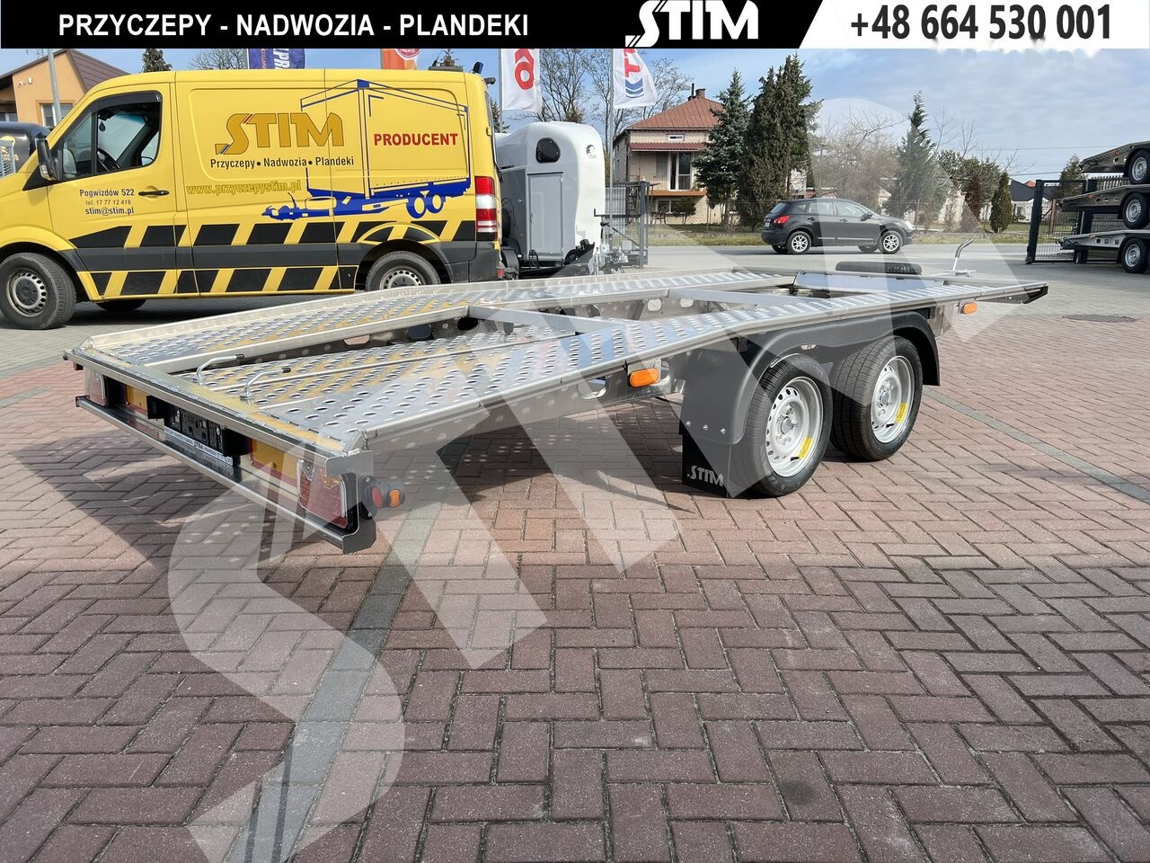 Нови Автовоз ремарке Stim L22/PP-TS/41-25A: снимка 6