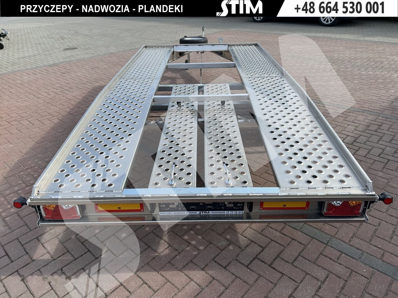 Нови Автовоз ремарке Stim L22/PP-TS/41-25A: снимка 9