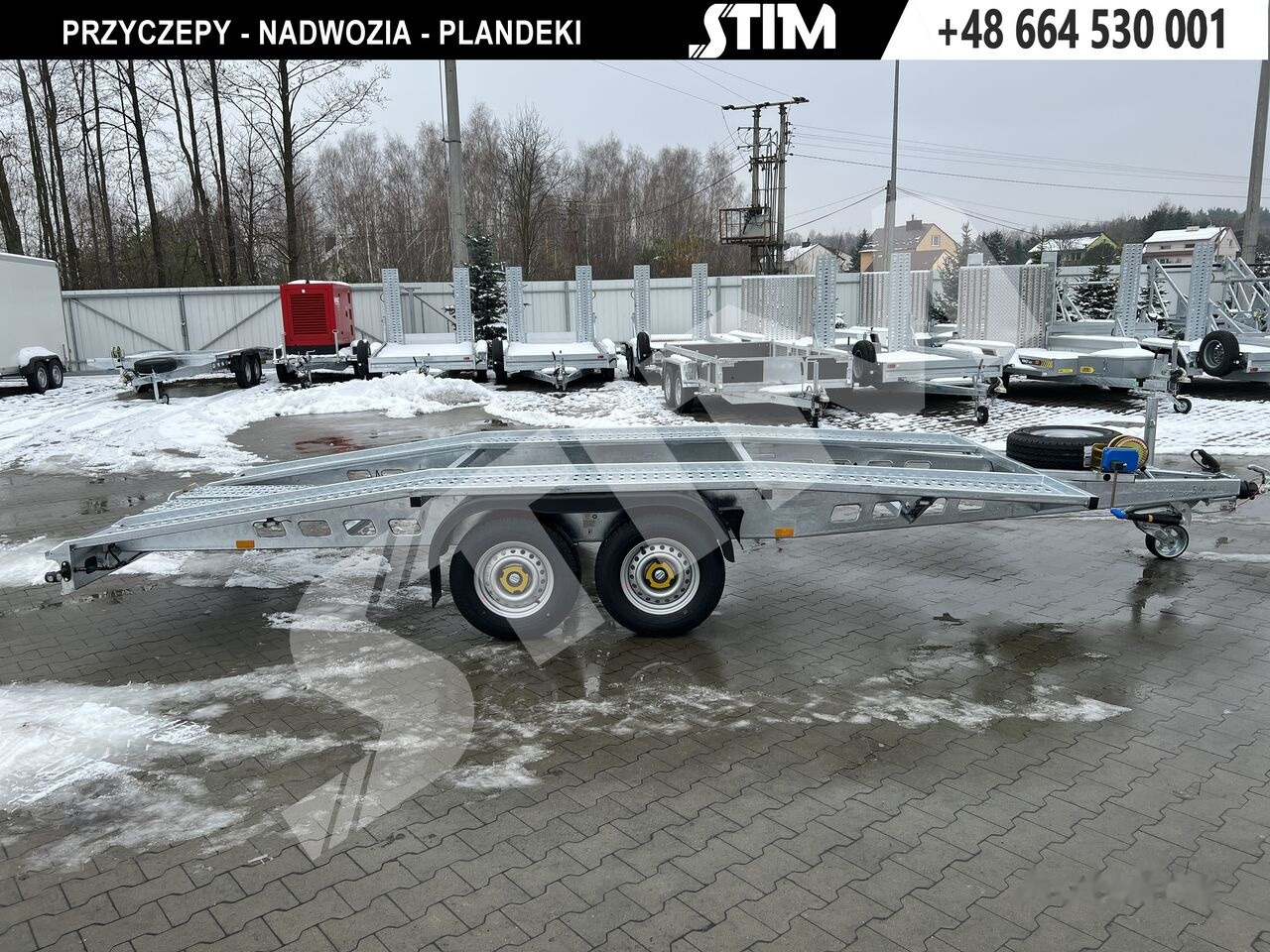 Stim L22/PS-TS/47-30SK - Автовоз ремарке: снимка 2 Stim L22/PS-TS/47-30SK - Автовоз ремарке: снимка 2
