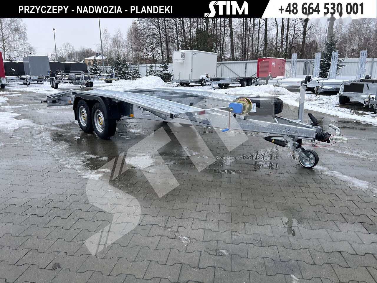 Stim L22/PS-TS/47-30SK - Автовоз ремарке: снимка 1 Stim L22/PS-TS/47-30SK - Автовоз ремарке: снимка 1