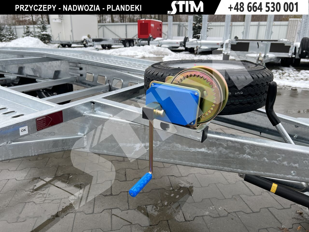 Нови Автовоз ремарке Stim L22/PS-TS/50-30SK: снимка 11 Нови Автовоз ремарке Stim L22/PS-TS/50-30SK: снимка 11