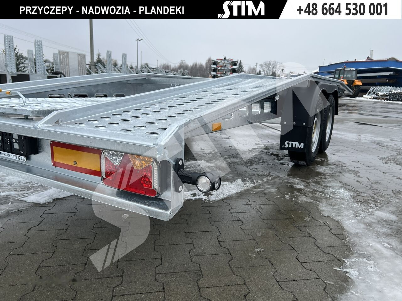 Нови Автовоз ремарке Stim L22/PS-TS/50-30SK: снимка 12 Нови Автовоз ремарке Stim L22/PS-TS/50-30SK: снимка 12