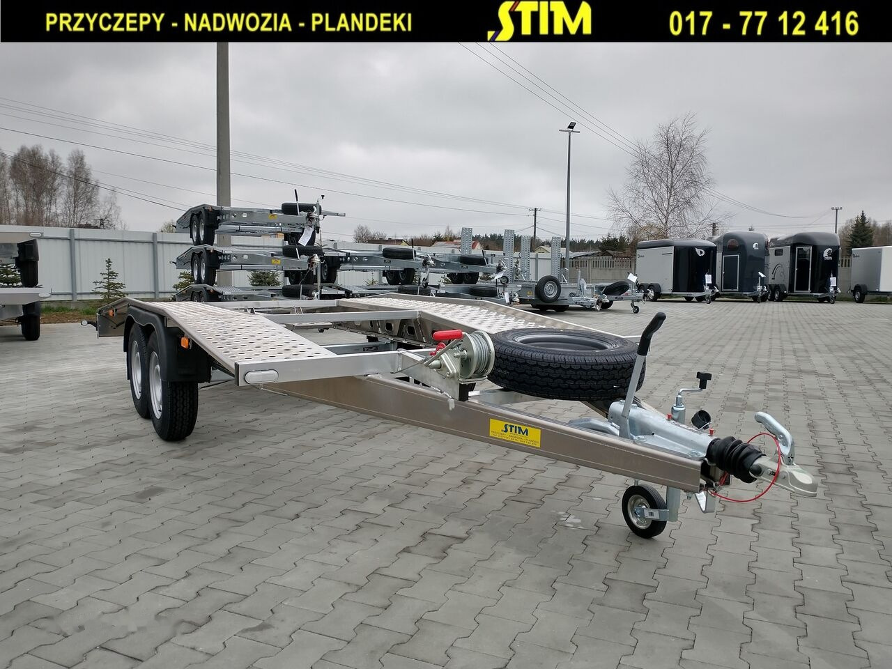 Stim L22 - Ремарке за строителна техника: снимка 1 Stim L22 - Ремарке за строителна техника: снимка 1
