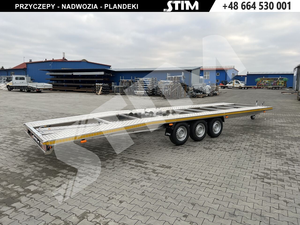 Stim L23/PP-TS/85-35A - Автовоз ремарке: снимка 4 Stim L23/PP-TS/85-35A - Автовоз ремарке: снимка 4