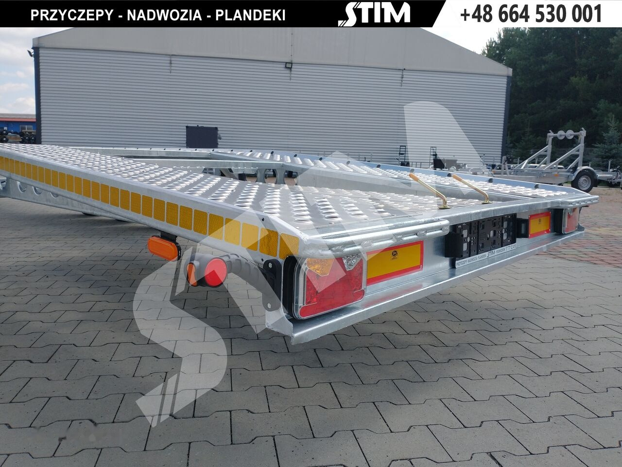 Stim L23/PP-TS/85-35S - Автовоз ремарке: снимка 5 Stim L23/PP-TS/85-35S - Автовоз ремарке: снимка 5