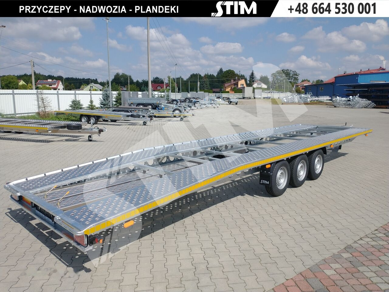 Stim L23/PP-TS/85-35S - Автовоз ремарке: снимка 2 Stim L23/PP-TS/85-35S - Автовоз ремарке: снимка 2